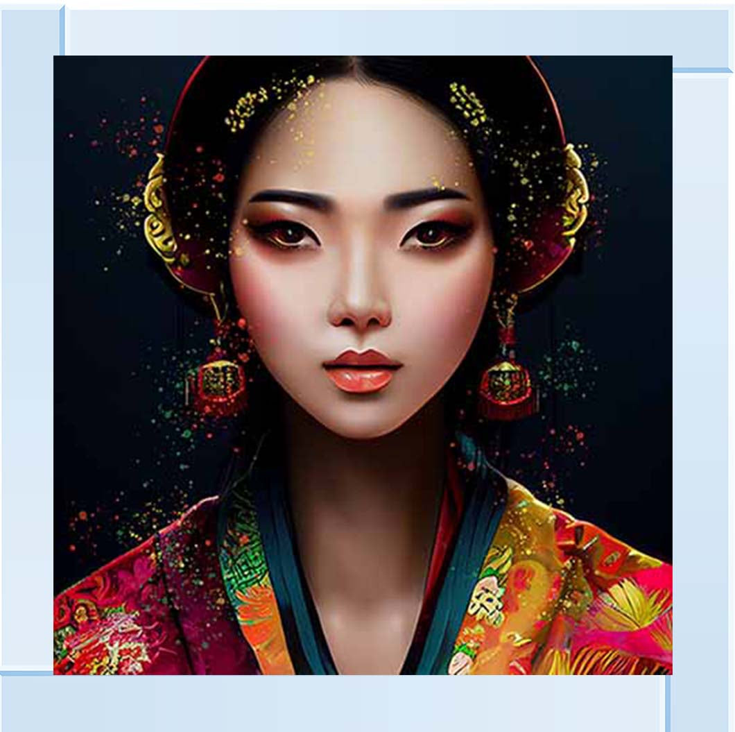 FG980 Japanese Geisha |