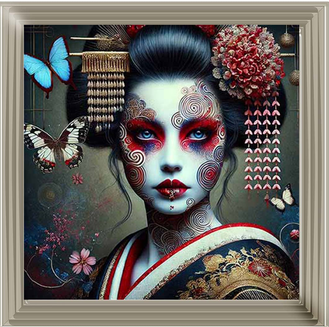 FG982 Japanese Geisha |||