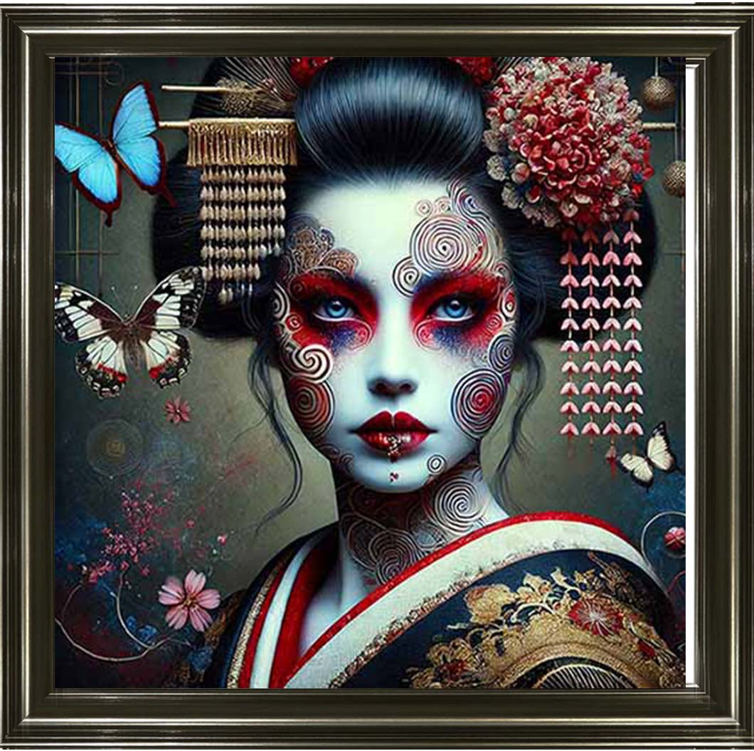 FG982 Japanese Geisha |||