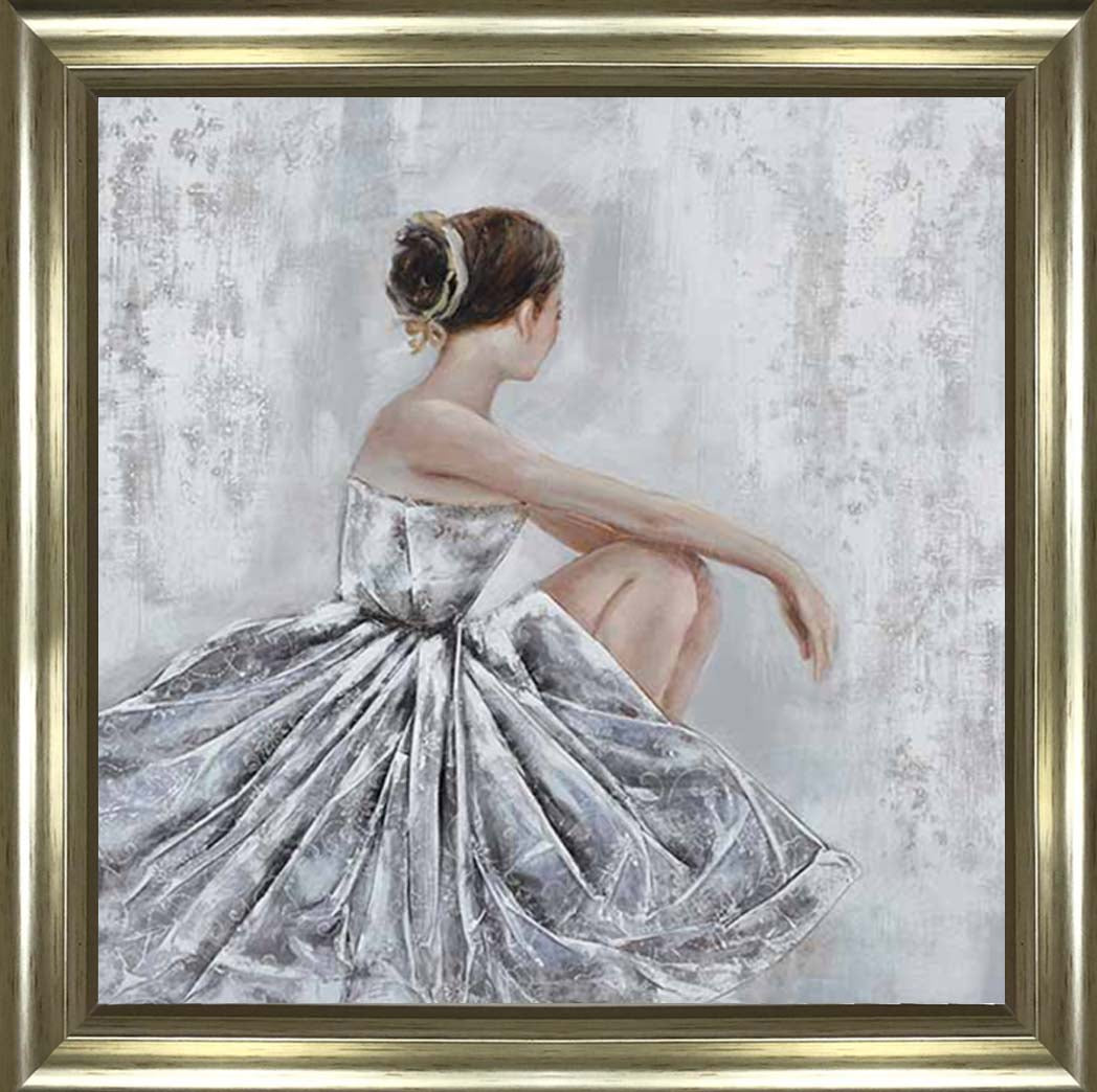 FG999 Sitting Ballet Dancer
