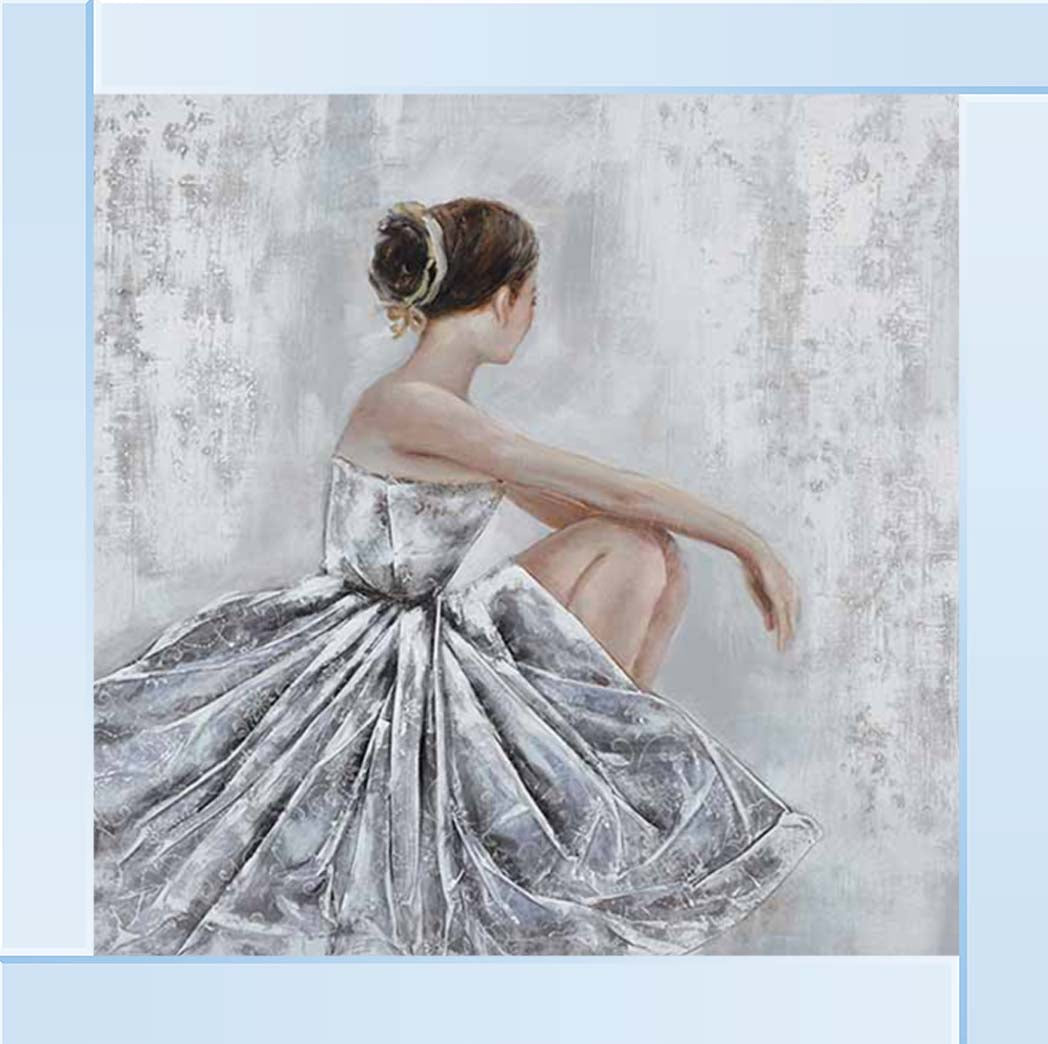 FG999 Sitting Ballet Dancer