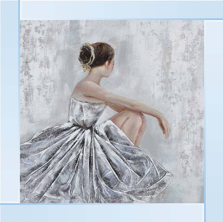 FG999 Sitting Ballet Dancer