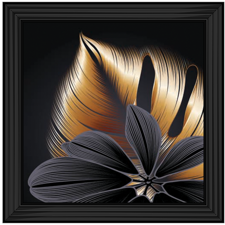 FL348 Golden Leaves |