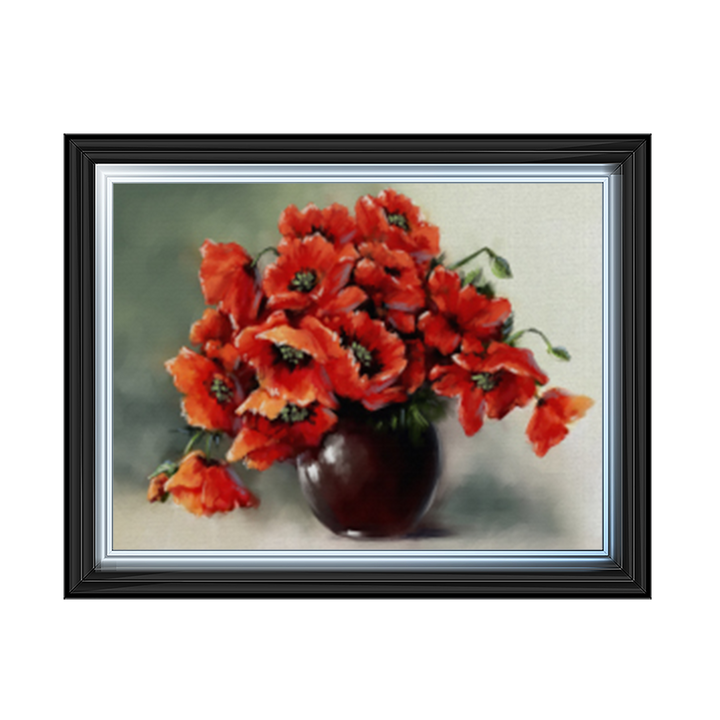 Red Flower Pot