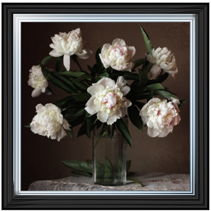 Vase of Dahlias