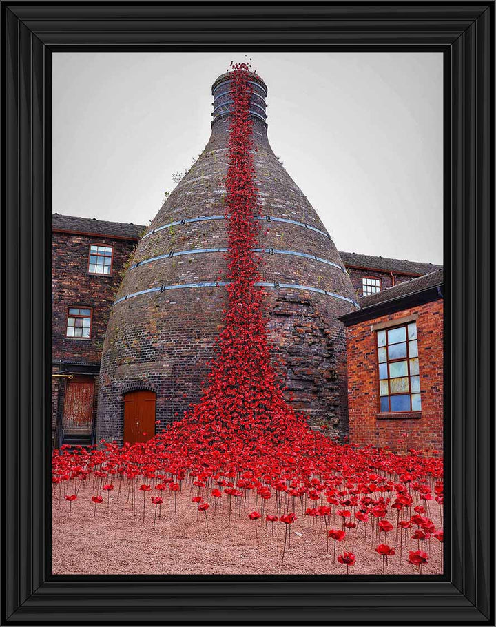 FL504 POPPIES WEEPING WINDOW