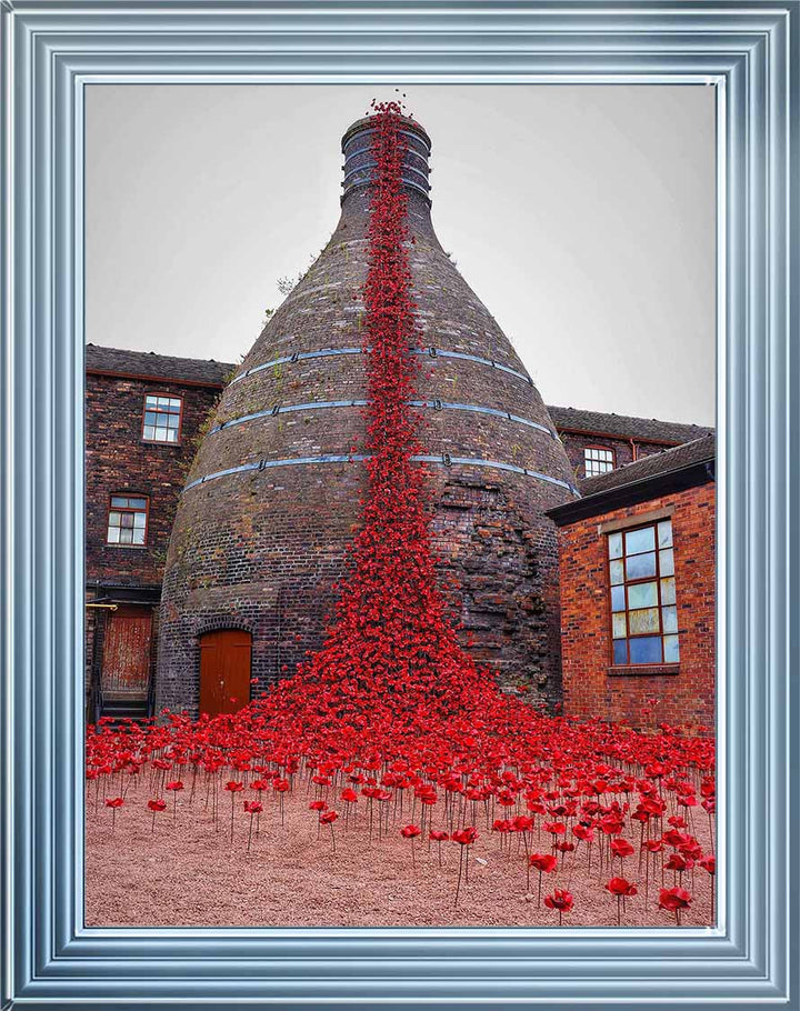 FL504 POPPIES WEEPING WINDOW