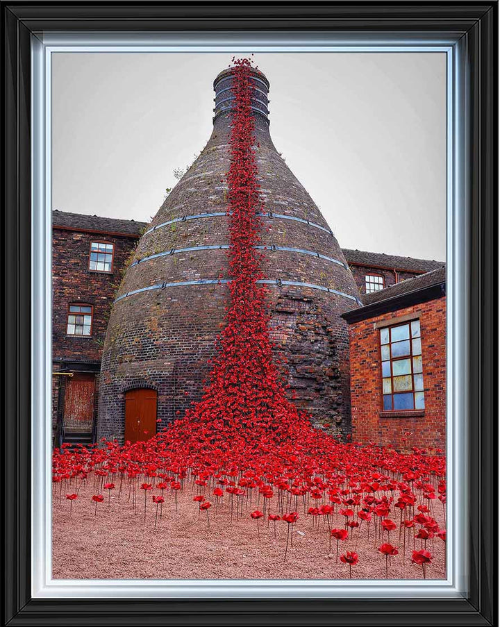 FL504 POPPIES WEEPING WINDOW