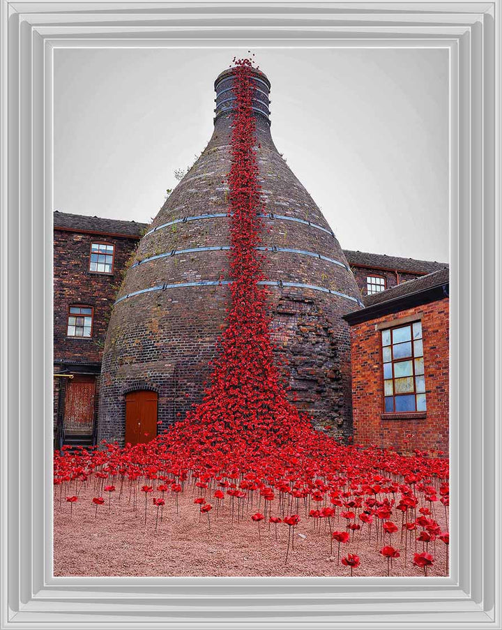 FL504 POPPIES WEEPING WINDOW