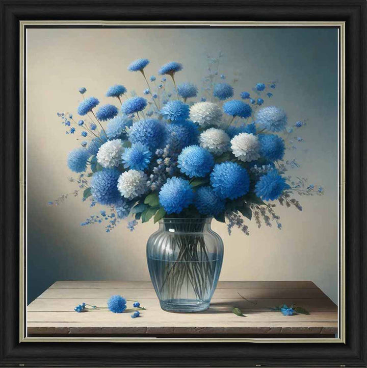 FL508 TEAL FLOWER