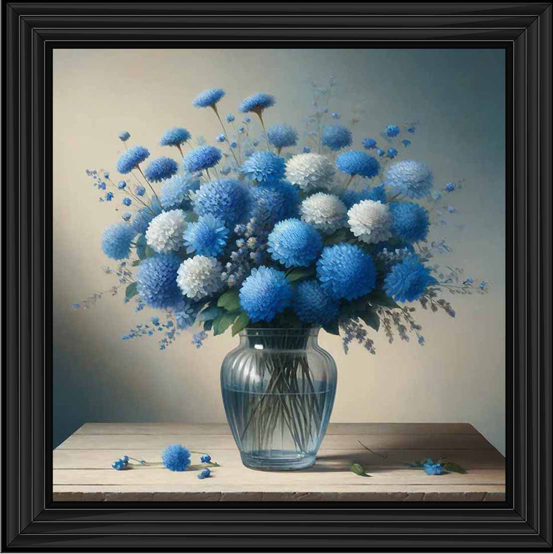 FL508 TEAL FLOWER