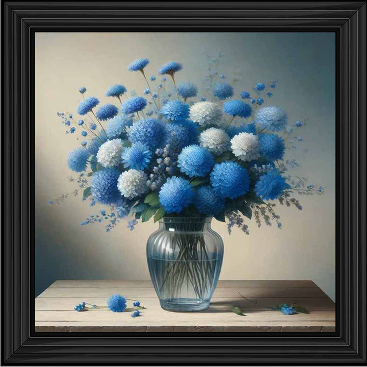 FL508 TEAL FLOWER