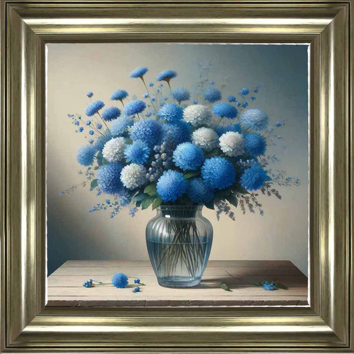 FL508 TEAL FLOWER