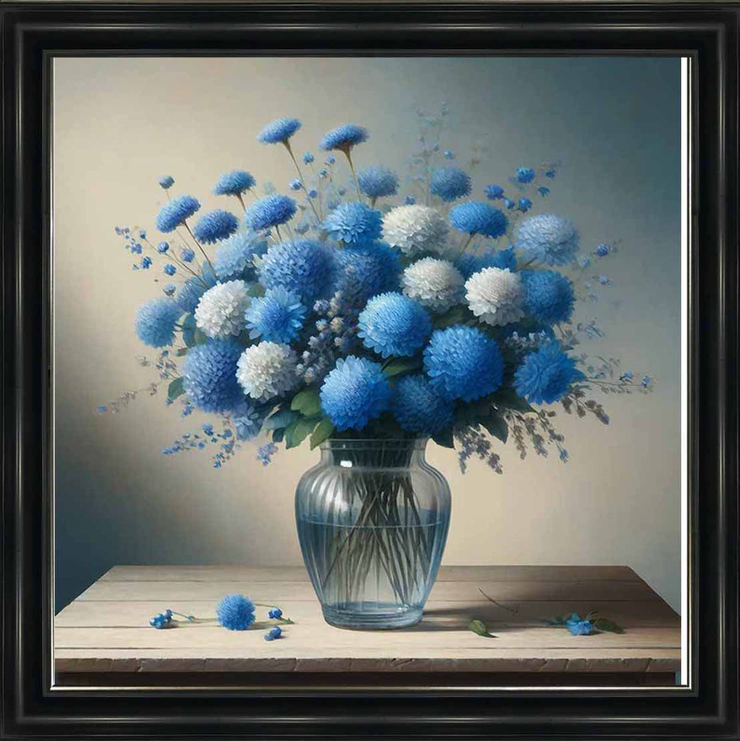 FL508 TEAL FLOWER