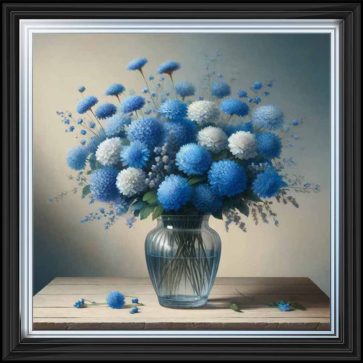 FL508 TEAL FLOWER