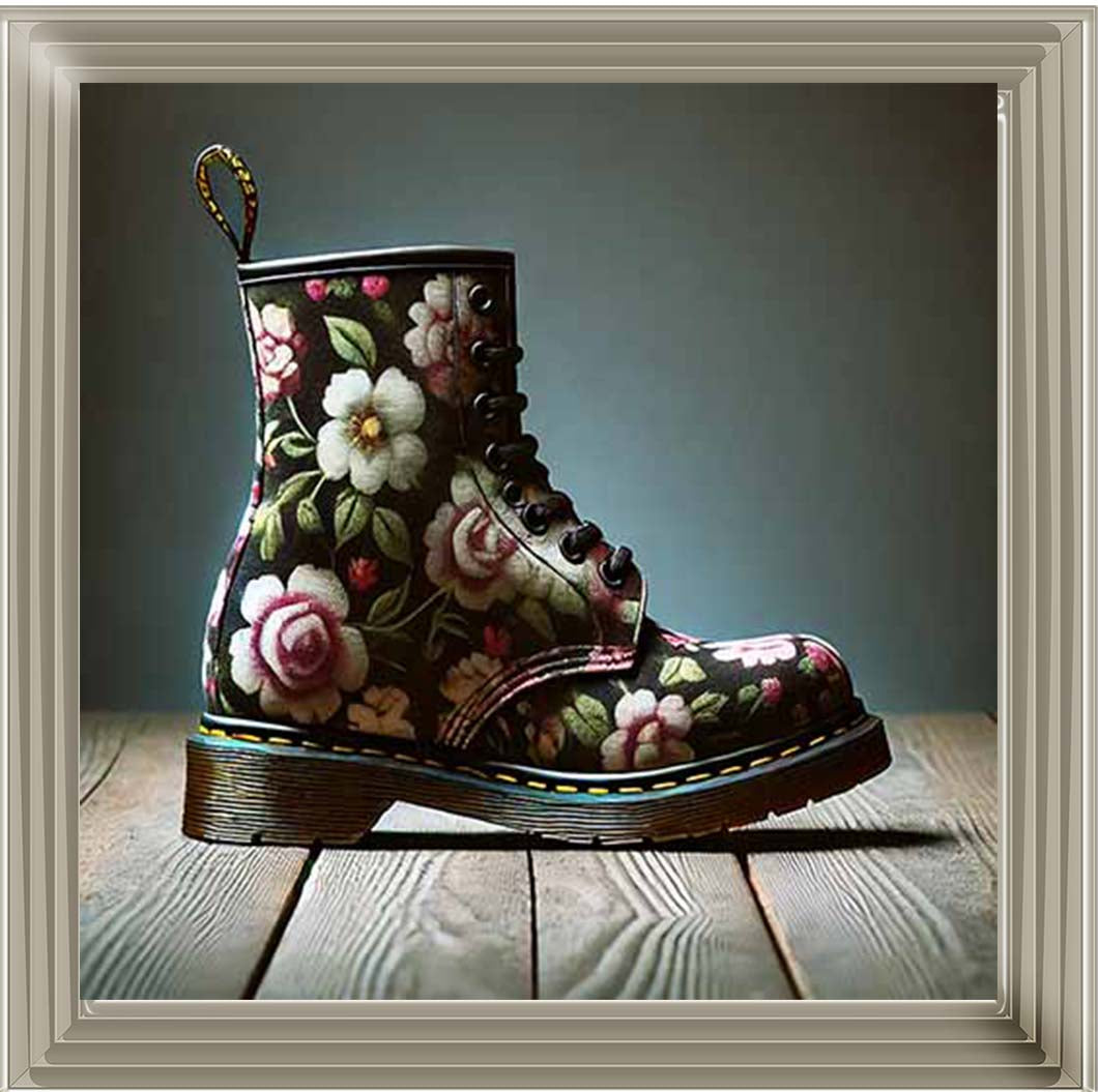 FL558 Floral Boot