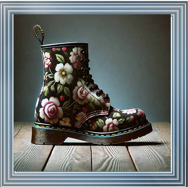 FL558 Floral Boot