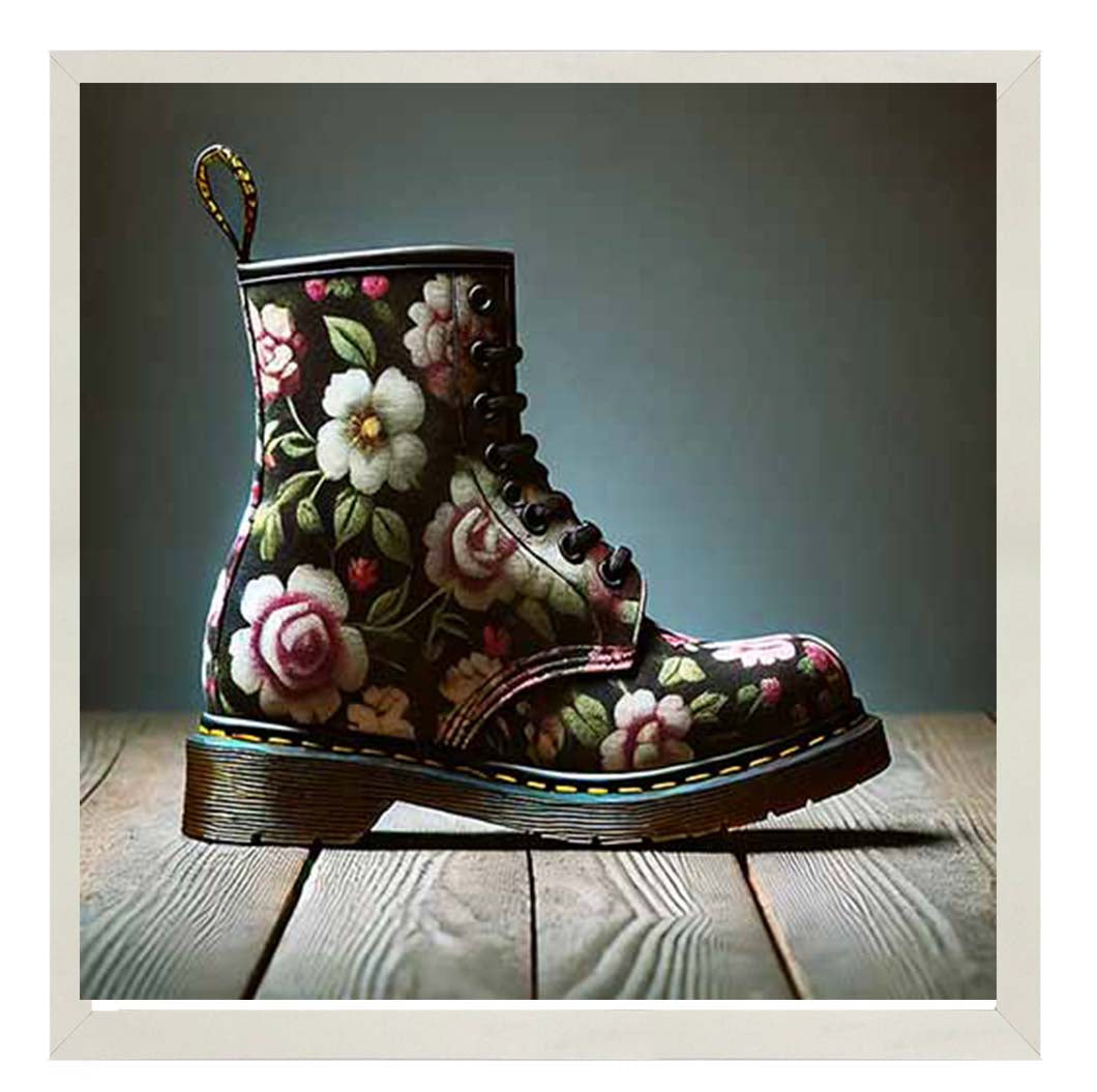 FL558 Floral Boot