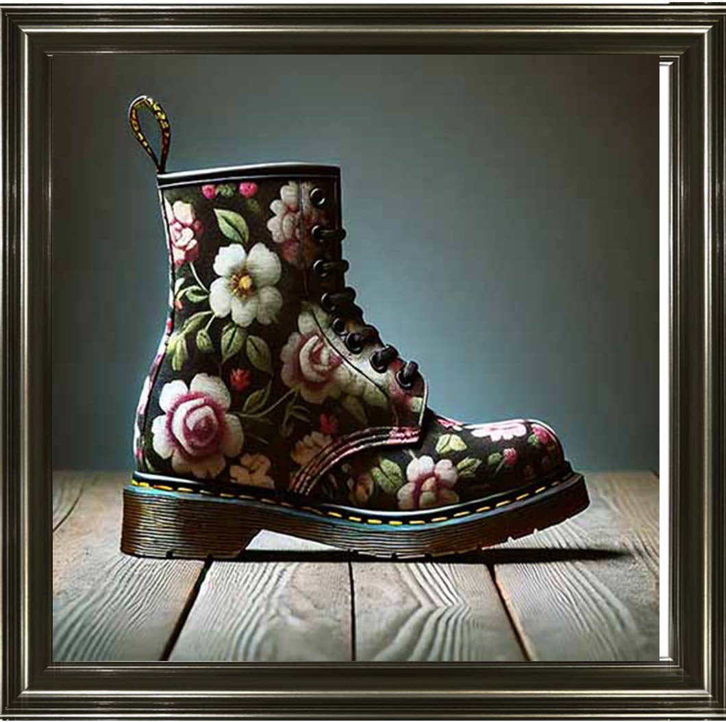 FL558 Floral Boot