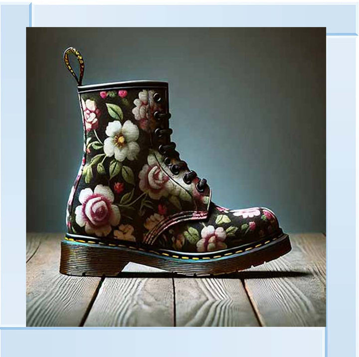 FL558 Floral Boot