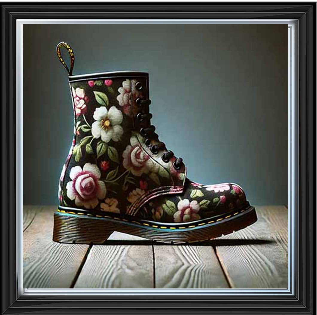 FL558 Floral Boot