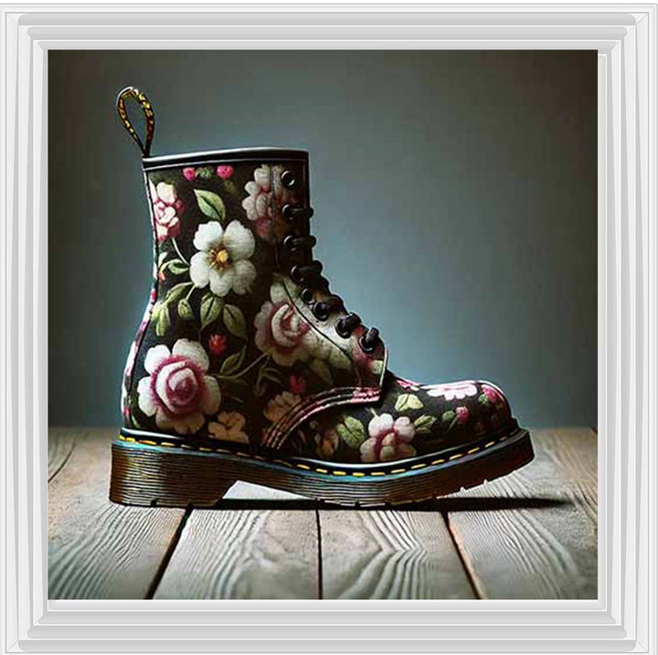 FL558 Floral Boot
