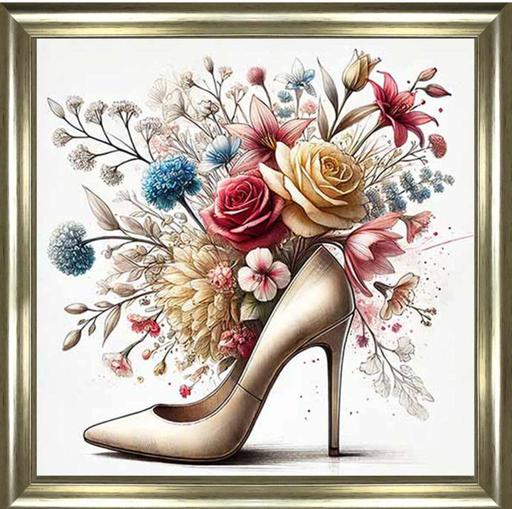 FL560 Flowers in Shoe