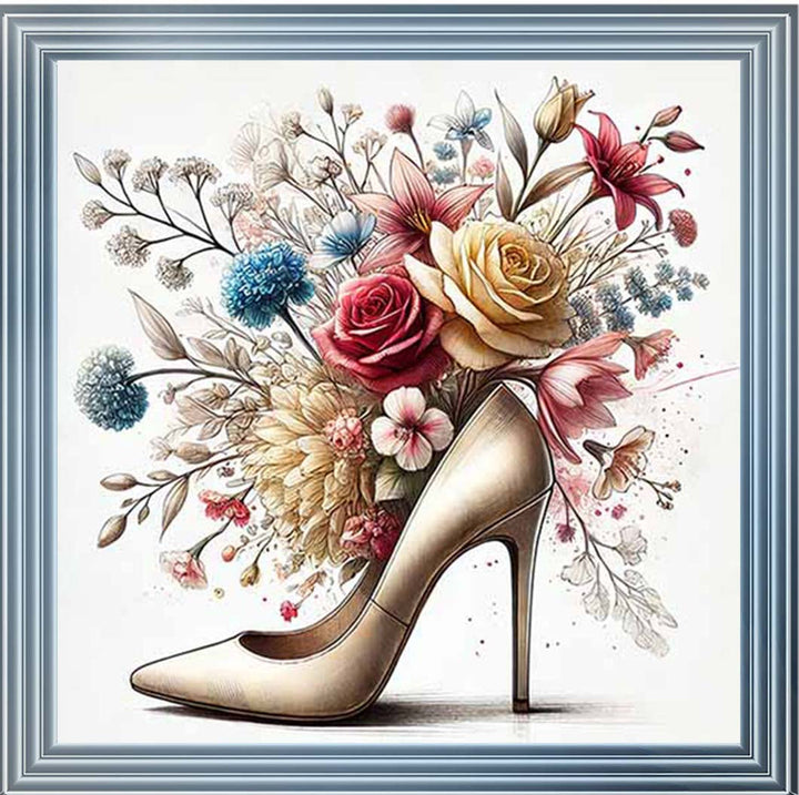 FL560 Flowers in Shoe
