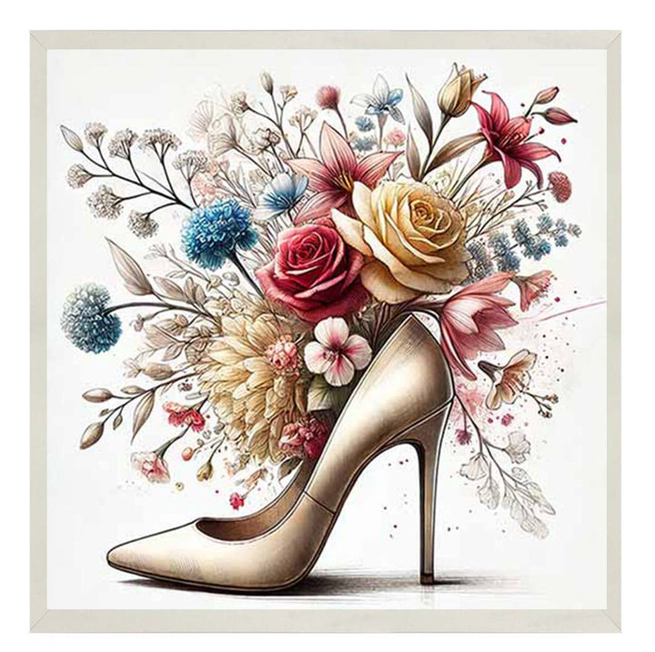FL560 Flowers in Shoe