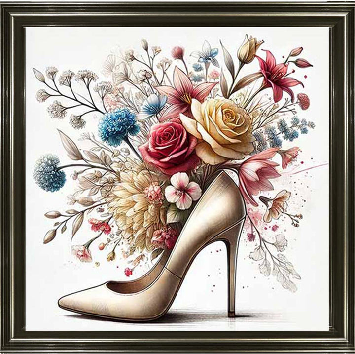FL560 Flowers in Shoe