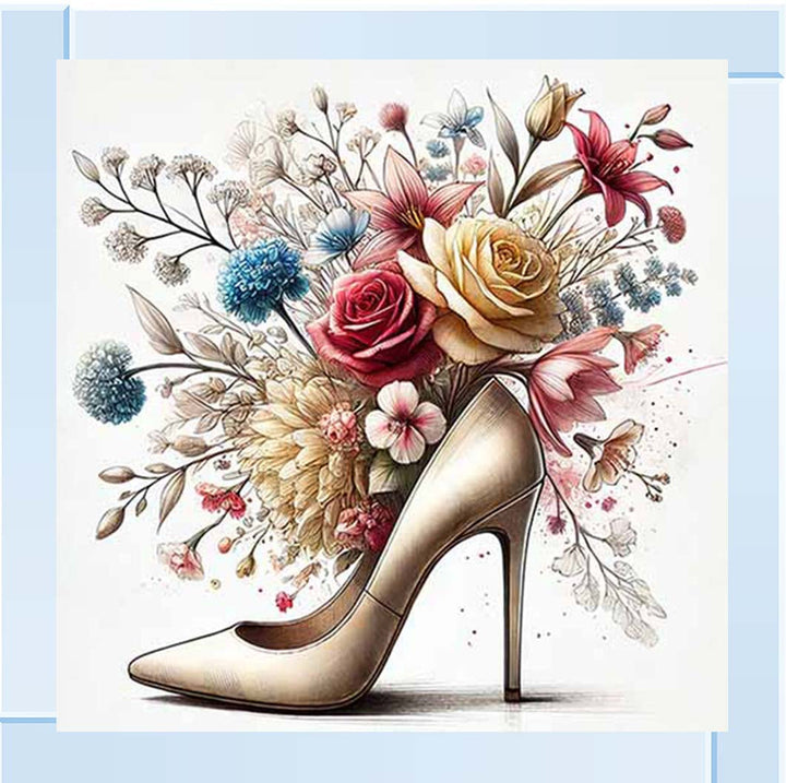 FL560 Flowers in Shoe