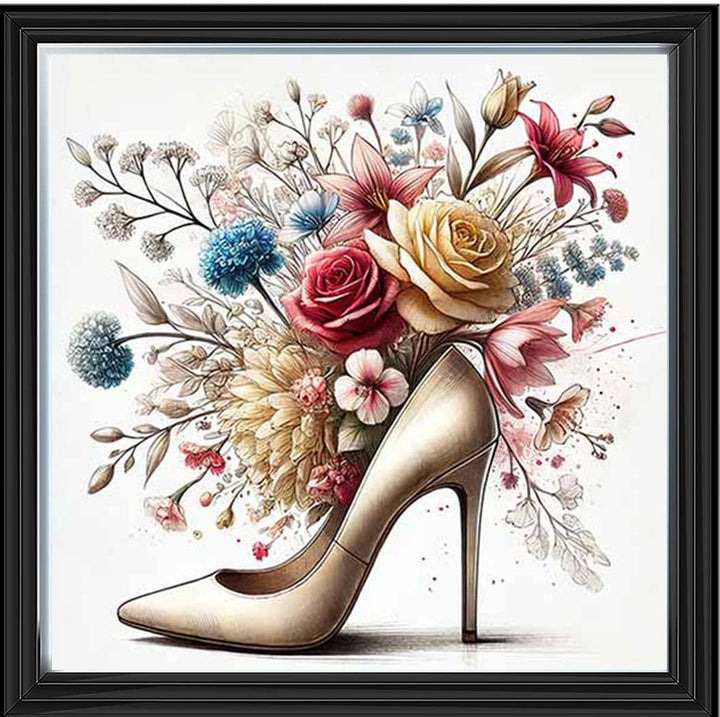 FL560 Flowers in Shoe