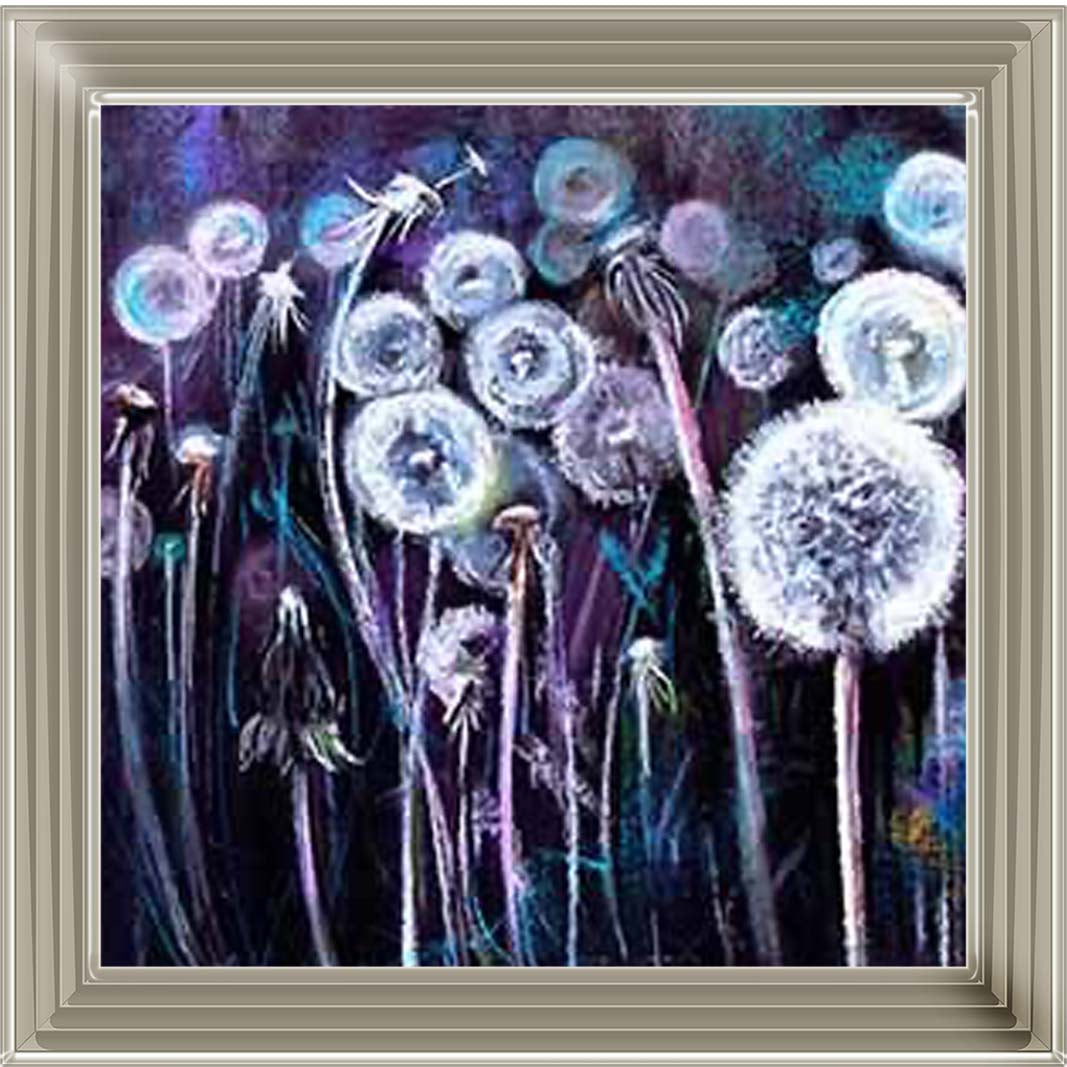 FL570-44 Dandelions at Night