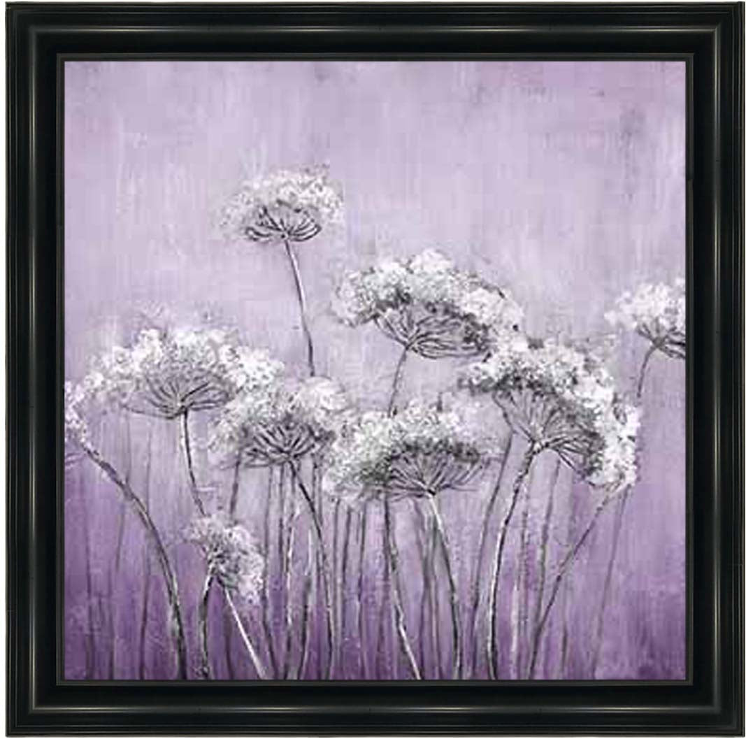 FL575 White Denise, Purple Background