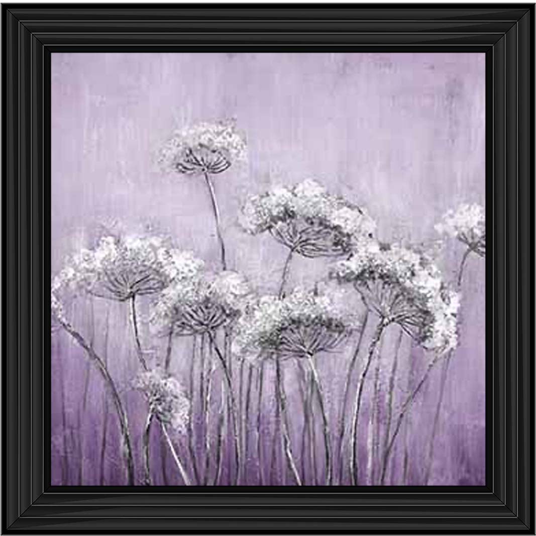FL575 White Denise, Purple Background