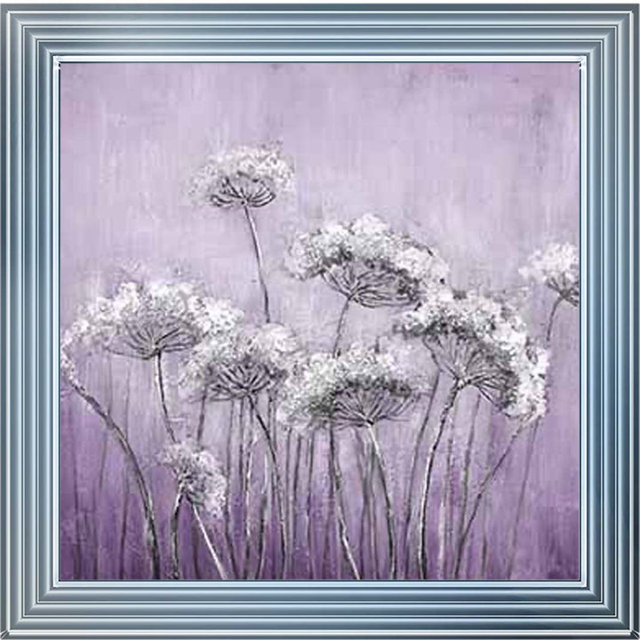 FL575 White Denise, Purple Background