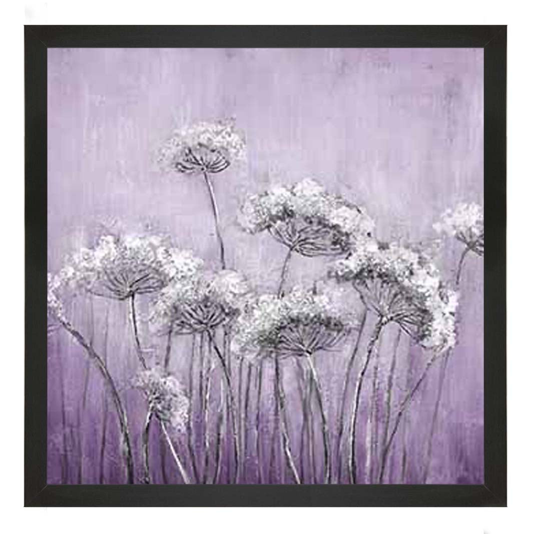 FL575 White Denise, Purple Background