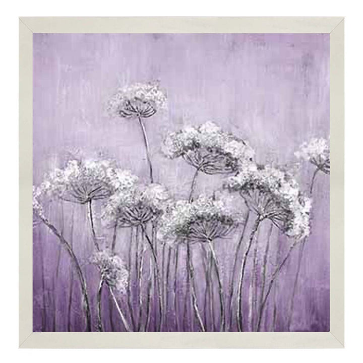 FL575 White Denise, Purple Background