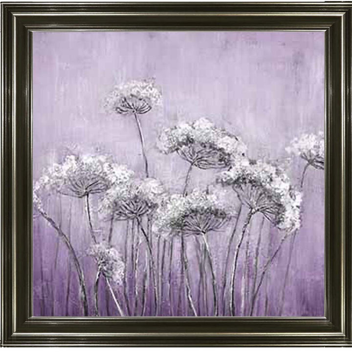 FL575 White Denise, Purple Background