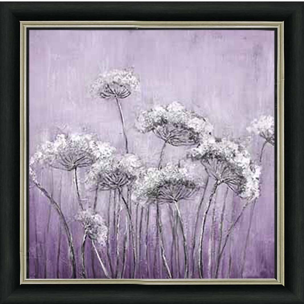FL575 White Denise, Purple Background