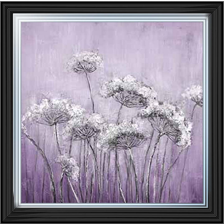 FL575 White Denise, Purple Background