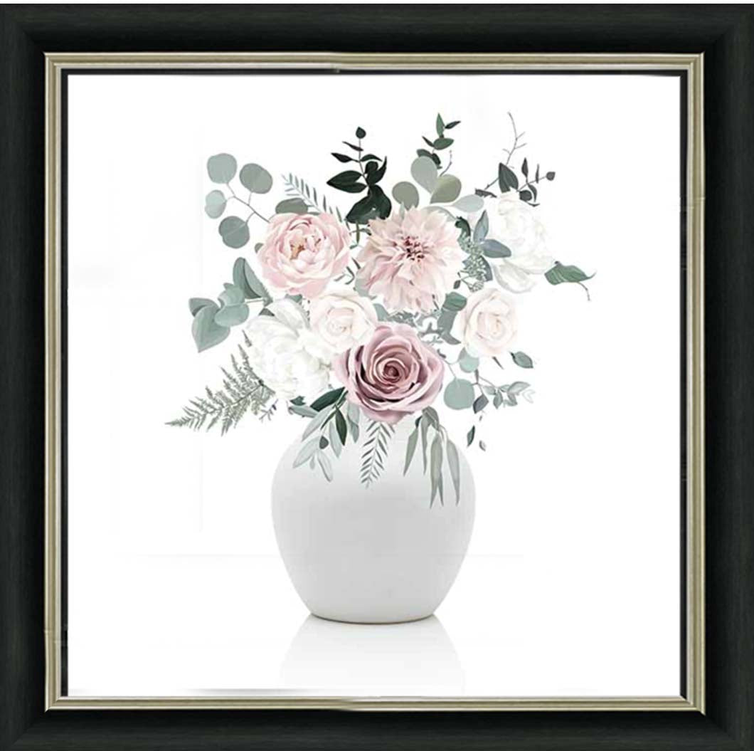 FL623 Vintage Pink Flower Vase