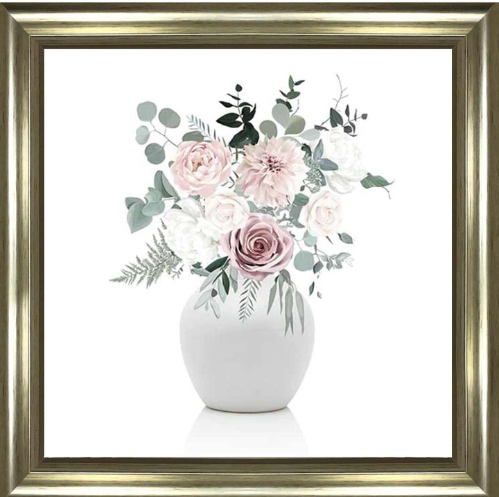 FL623 Vintage Pink Flower Vase