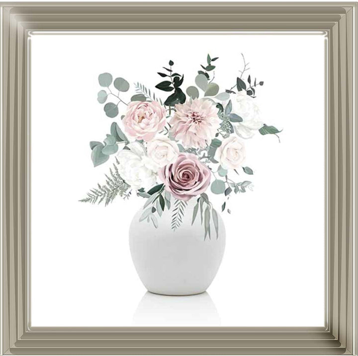 FL623 Vintage Pink Flower Vase