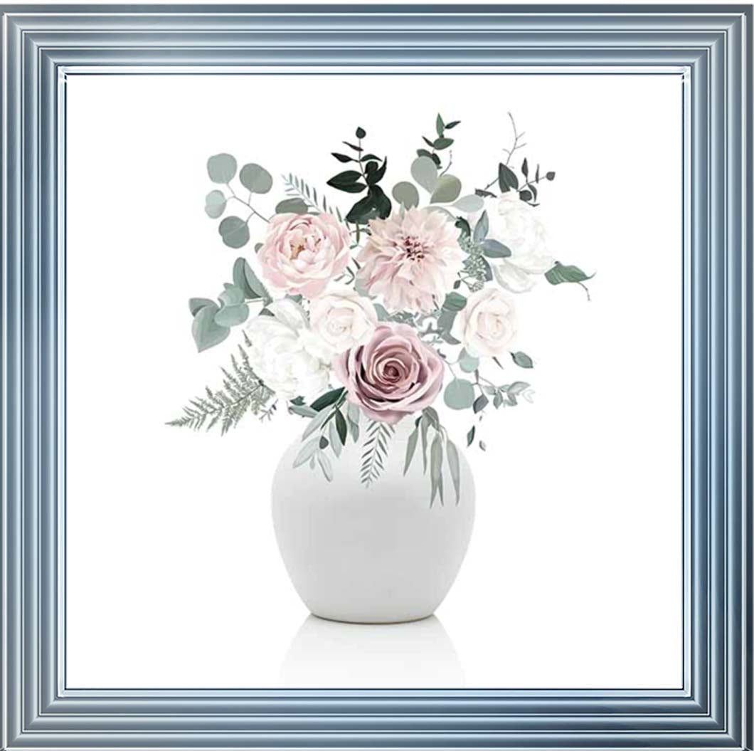 FL623 Vintage Pink Flower Vase