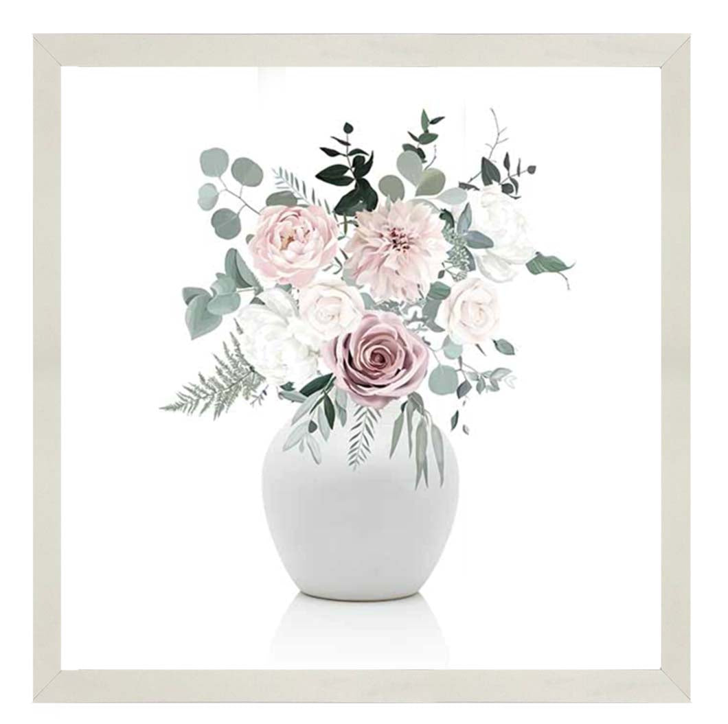 FL623 Vintage Pink Flower Vase