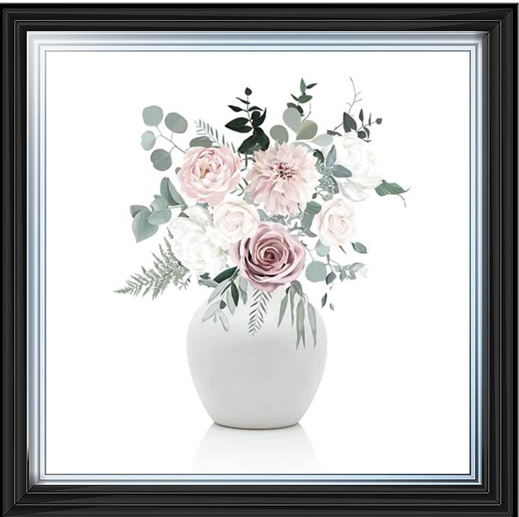 FL623 Vintage Pink Flower Vase