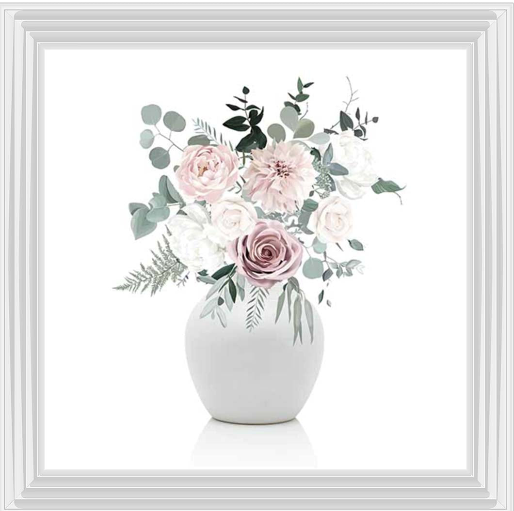 FL623 Vintage Pink Flower Vase