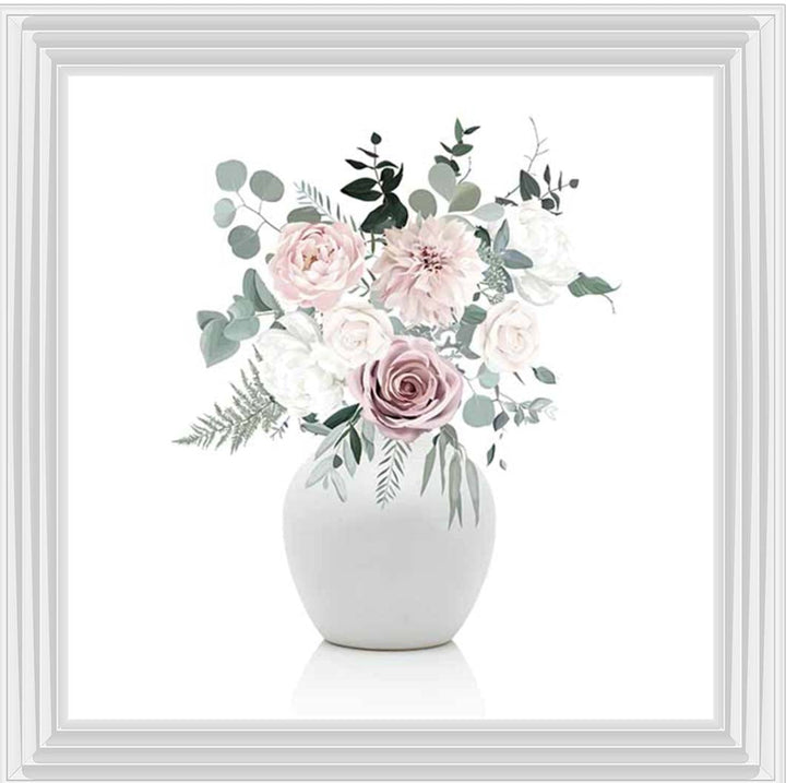 FL623 Vintage Pink Flower Vase