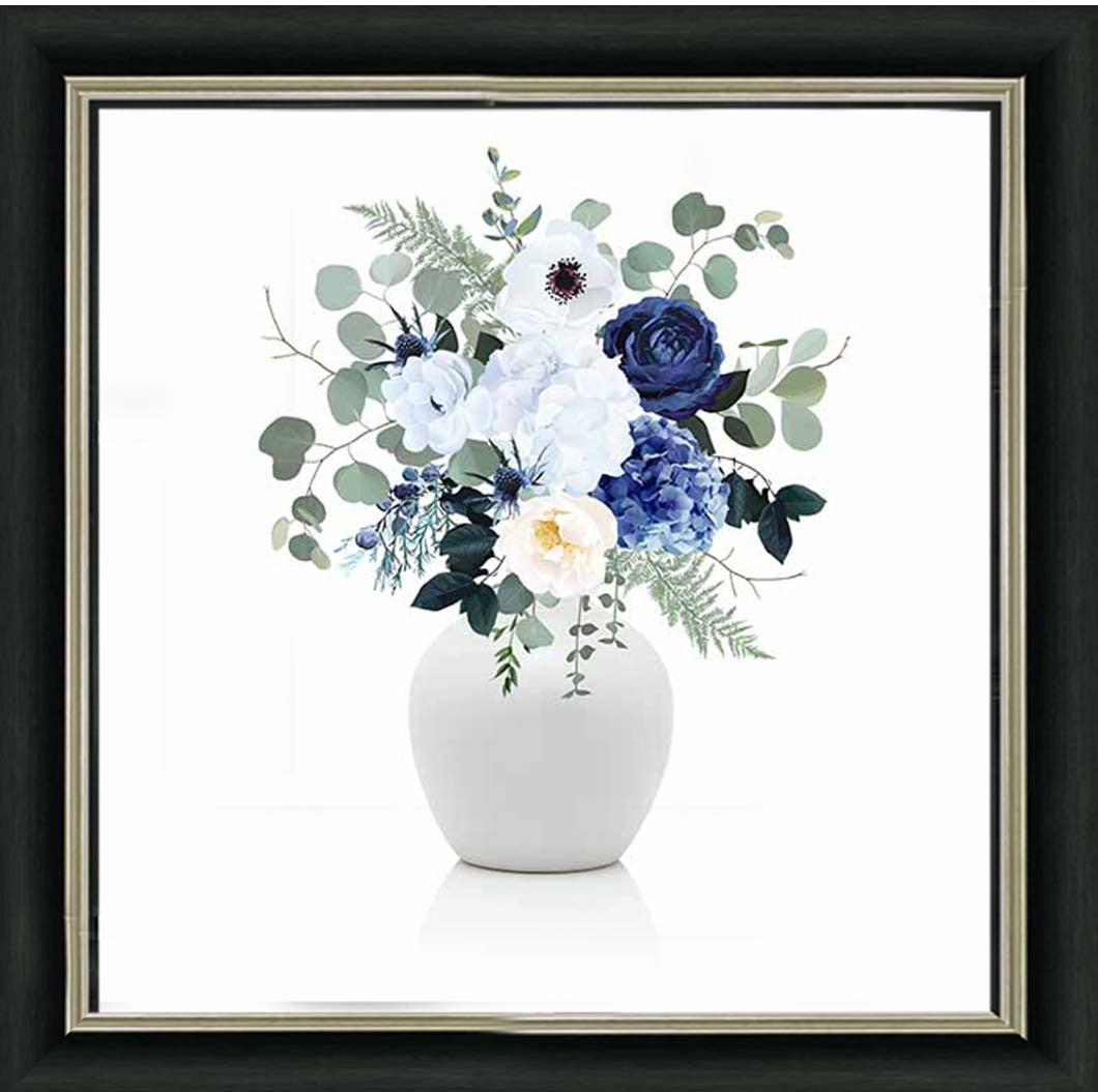 FL624-C Vintage Blue Flower Vase